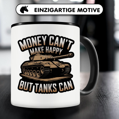 Tasse mit dem Motiv Distracted by Tanks - Ansicht 3