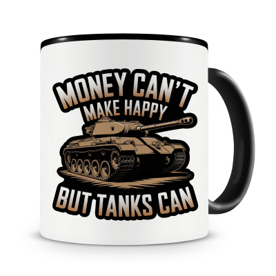 Tasse mit dem Motiv Distracted by Tanks