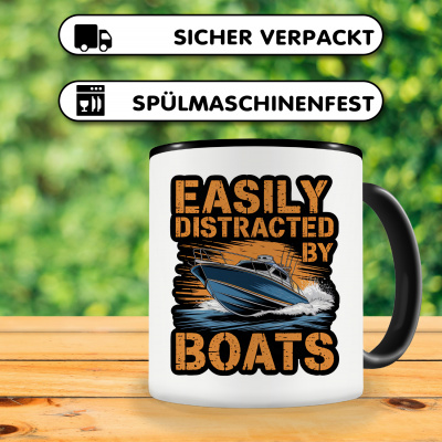 Tasse mit dem Motiv Distraceted by Boats - Ansicht 4