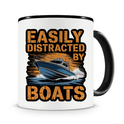Tasse mit dem Motiv Distraceted by Boats