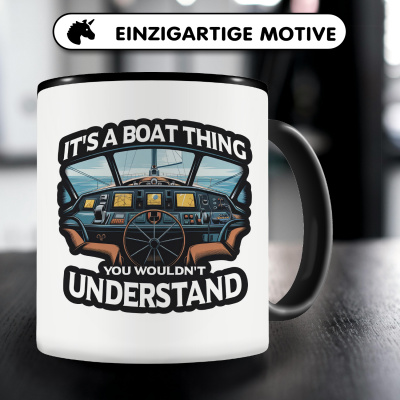 Tasse mit dem Motiv It's a Boat Thing - Ansicht 3