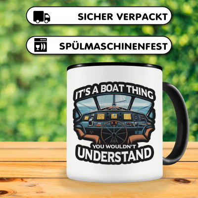Tasse mit dem Motiv It's a Boat Thing - Ansicht 4