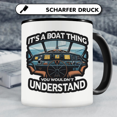Tasse mit dem Motiv It's a Boat Thing - Ansicht 5
