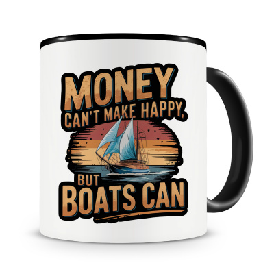 Tasse mit dem Motiv Boats make Happy