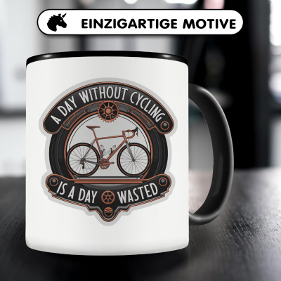 Tasse mit dem Motiv A Day Without Cycling - Ansicht 3