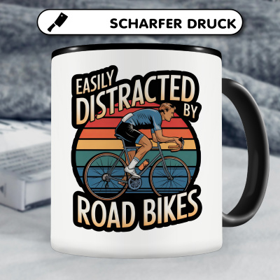 Tasse mit dem Motiv Distracted By Road Bikes - Ansicht 5