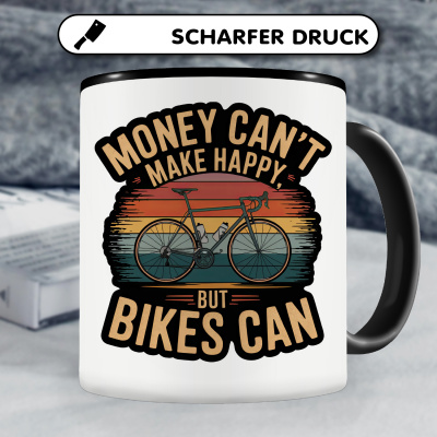 Tasse mit dem Motiv Bikes Make Happy - Ansicht 5