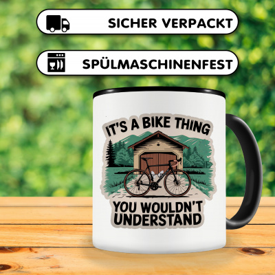 Tasse mit dem Motiv It's A Bike Thing - Ansicht 4