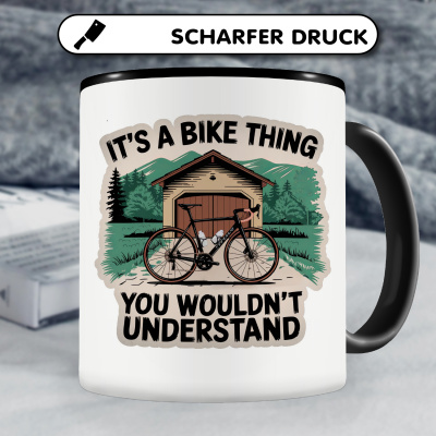 Tasse mit dem Motiv It's A Bike Thing - Ansicht 5