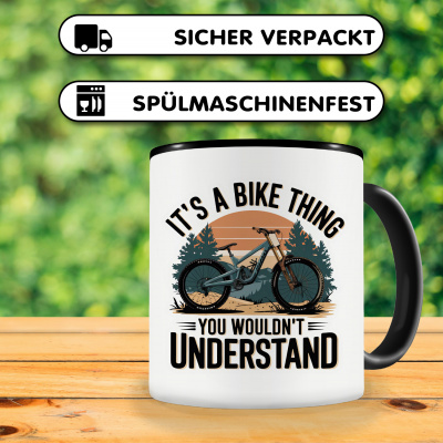 Tasse mit dem Motiv It's a Bike Thing - Ansicht 4