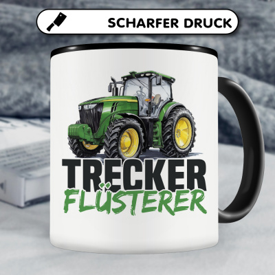 Tasse mit dem Motiv Trecker Flsterer Grn - Ansicht 5