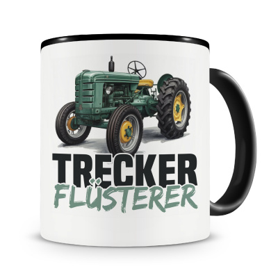 Tasse mit dem Motiv Trecker Flsterer Retro