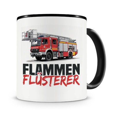 Tasse mit dem Motiv Flammen Flsterer