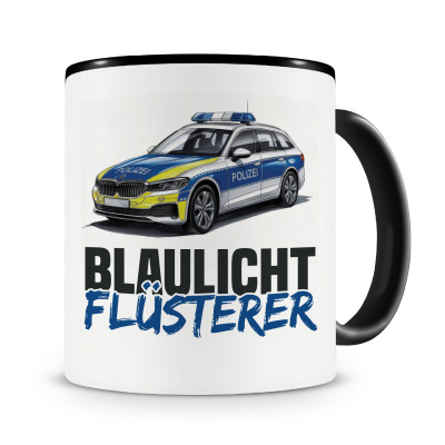 Tasse mit dem Motiv Blaulicht Flsterer