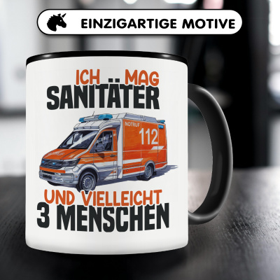 Tasse mit dem Motiv Ich mag Sanitter - Ansicht 3