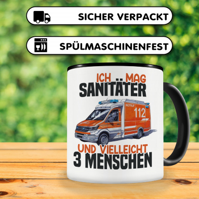 Tasse mit dem Motiv Ich mag Sanitter - Ansicht 4