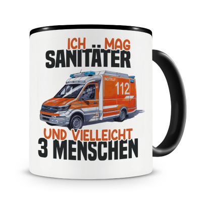 Tasse mit dem Motiv Ich mag Sanitter