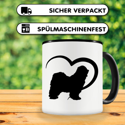 Tasse mit dem Motiv Herz mit Havaneser - Ansicht 4