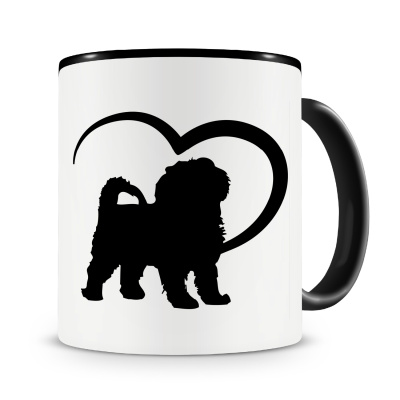 Tasse mit dem Motiv Herz mit Malteser