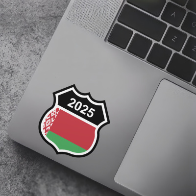 Belarus Wappen mit Jahreszahl Autoaufkleber - Ansicht 7