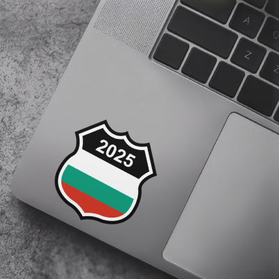 Bulgarien Wappen mit Jahreszahl Autoaufkleber - Ansicht 7