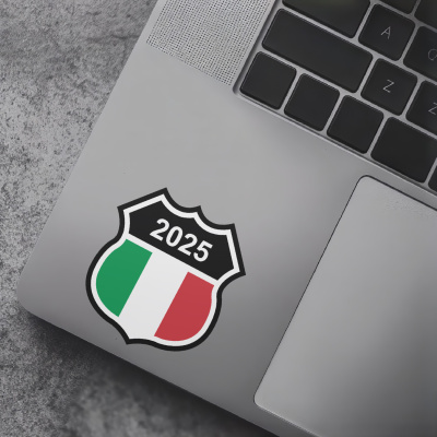 Italien Wappen mit Jahreszahl Autoaufkleber - Ansicht 7