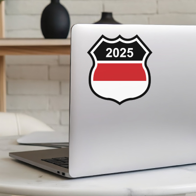 Monaco Wappen mit Jahreszahl Autoaufkleber - Ansicht 5