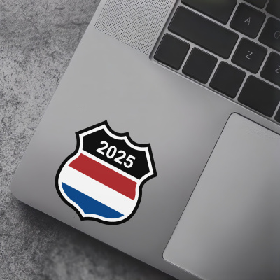 Niederlande Wappen mit Jahreszahl Autoaufkleber - Ansicht 7