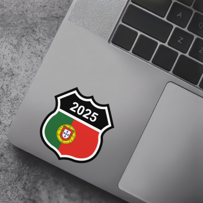 Portugal Wappen mit Jahreszahl Autoaufkleber - Ansicht 7