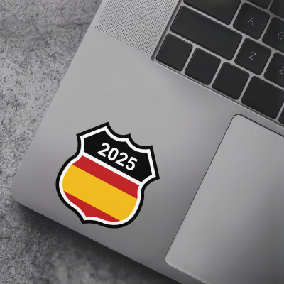 Spanien Wappen mit Jahreszahl Autoaufkleber - Ansicht 7