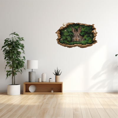 Buntes Wandtattoo 
