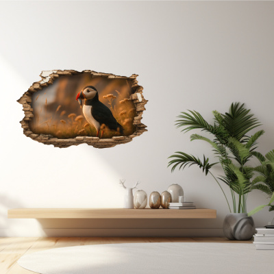 Buntes Wandtattoo 
