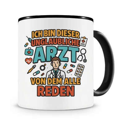 Tasse mit dem Motiv Der unglaubliche Arzt