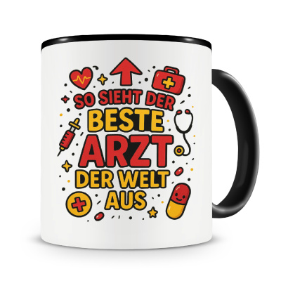 Tasse mit dem Motiv Der beste Arzt der Welt