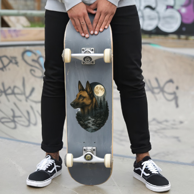 Malinois im Wald Aufkleber Bunt - Ansicht 6