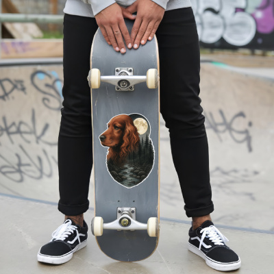 Cocker Spaniel im Wald Aufkleber Bunt - Ansicht 6