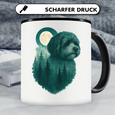 Tasse mit dem Motiv Havaneser im Mondwald - Ansicht 5
