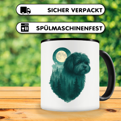 Tasse mit dem Motiv Bolonka Zwetna im Mondwald - Ansicht 4