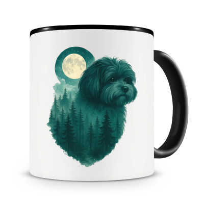 Tasse mit dem Motiv Bolonka Zwetna im Mondwald