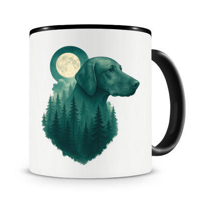 Tasse mit dem Motiv Magyar Vizsla im Mondwald