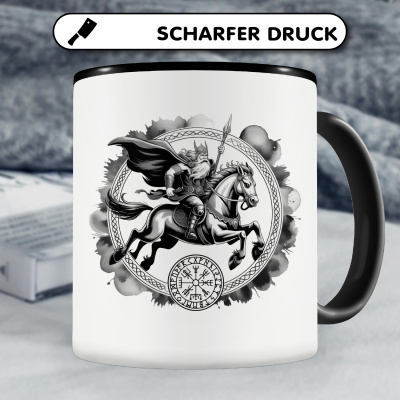 Tasse mit dem Motiv Odin mit Sleipnir - Ansicht 5