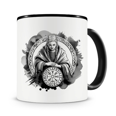 Tasse mit dem Motiv Frigg Gttin der Mutterschaft