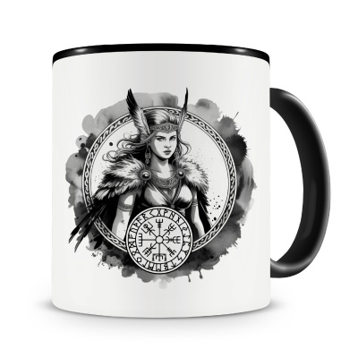 Tasse mit dem Motiv Freya Gttin der Schnheit