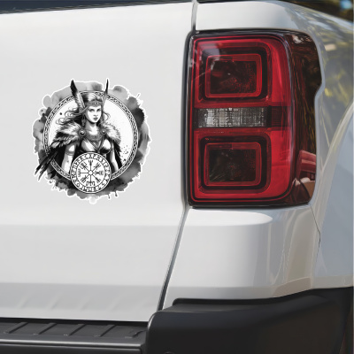 Freya Gttin der Schnheit Aufkleber - Ansicht 2