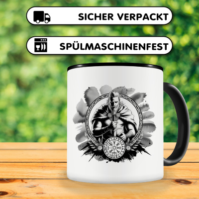 Tasse mit dem Motiv Frey Gott des Friedens - Ansicht 4