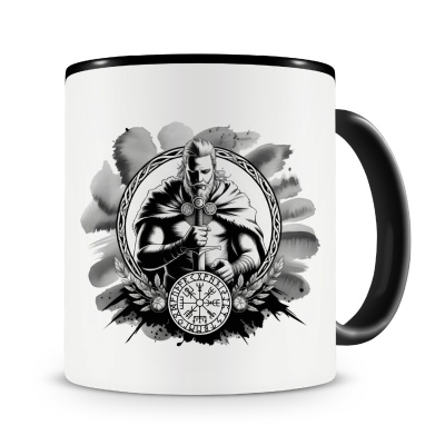 Tasse mit dem Motiv Frey Gott des Friedens