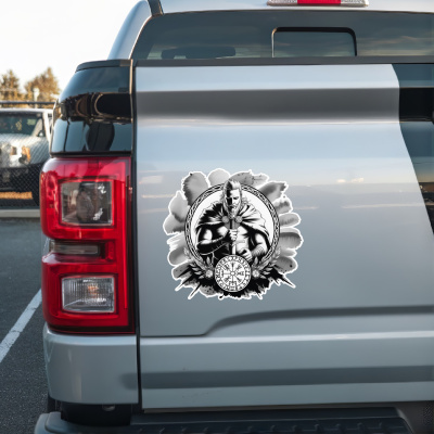 Frey Gott des Friedens Aufkleber - Ansicht 2