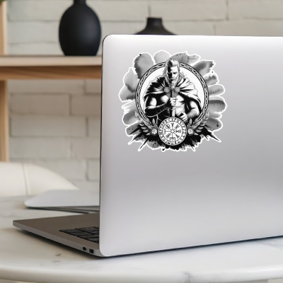 Frey Gott des Friedens Aufkleber - Ansicht 5