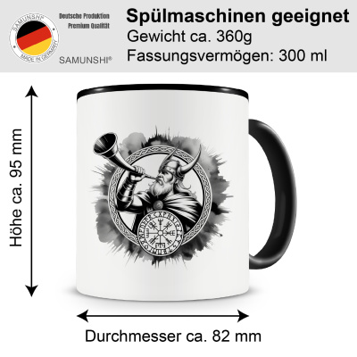 Tasse mit dem Motiv Heimdall Wchter der Gtter - Ansicht 2