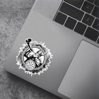 Heimdall W�chter der G�tter Aufkleber - Ansicht 7